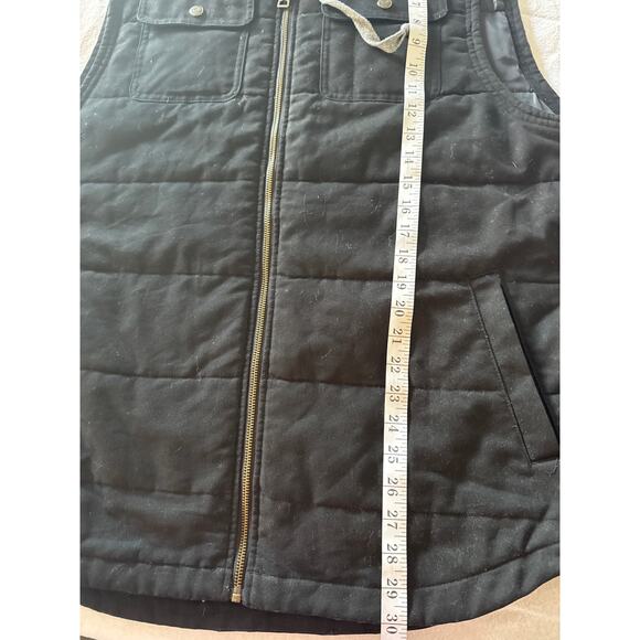 Wrangler Workwear Jacket Men’s XL (46-48) Black Hooded Lined Coat - Picture 4 of 6